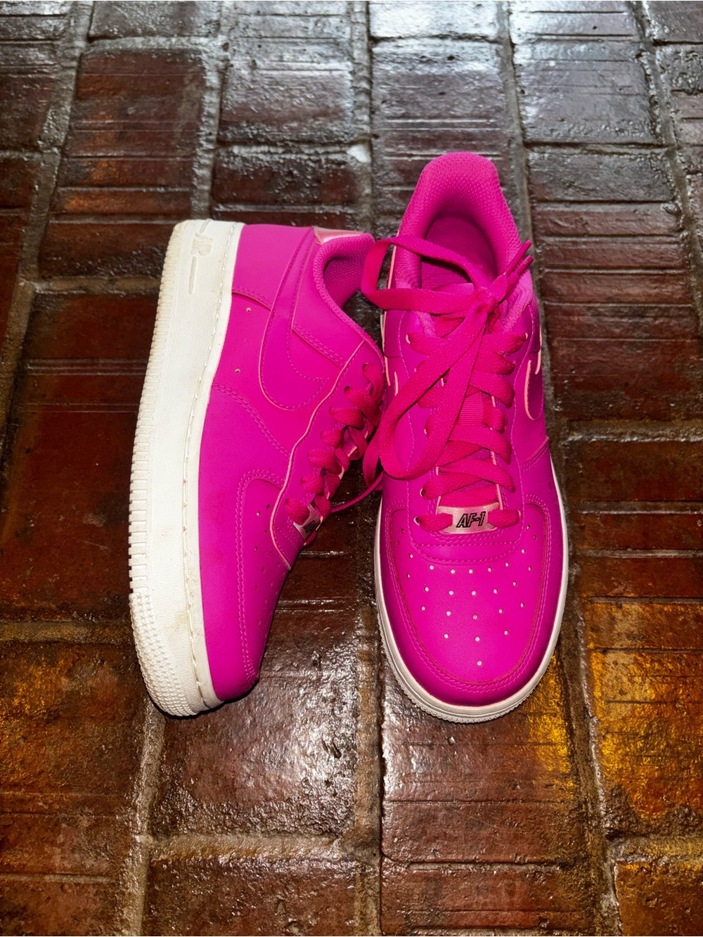 Nike Women’s Hot Pink Low-Top Sneakers